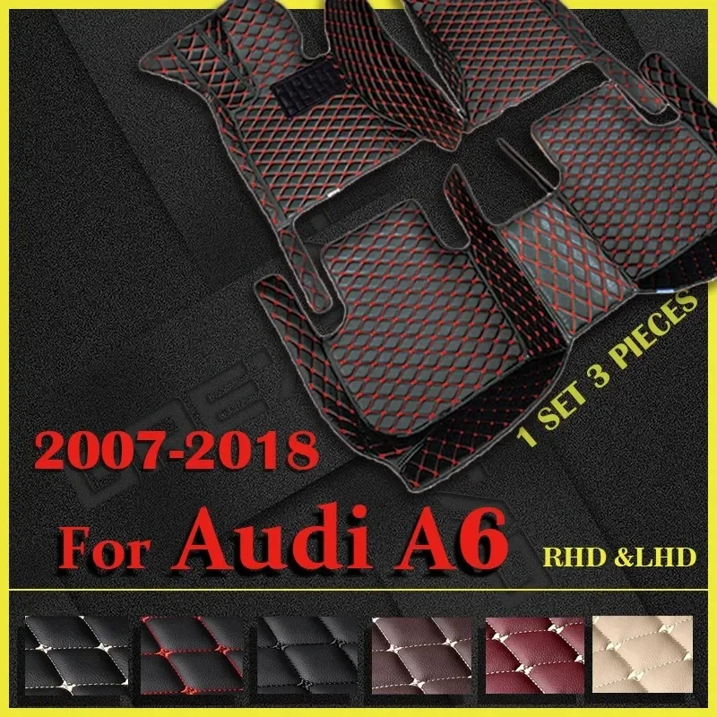

Car floor mats for AUDI A6 Wagon 2007 2008 2009 2010 2011 2012 2013 2014 2015 2016 2017 2018 Custom auto foot Pads