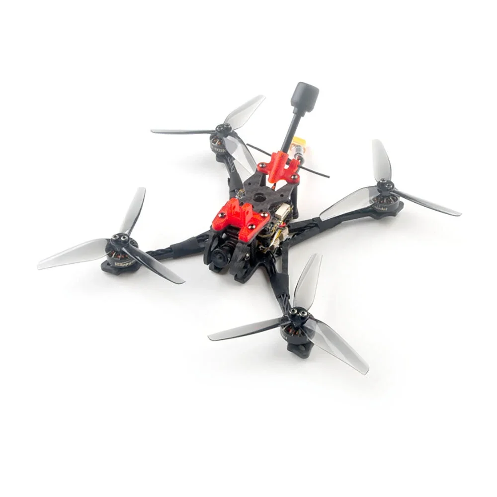 HappyModel Crux35 HD V2 Runcam Link Wasp Nano CrazyF411 ELRS AIO URAT EX1404 KV3500 4S FPV 3.5inch Digital Drone