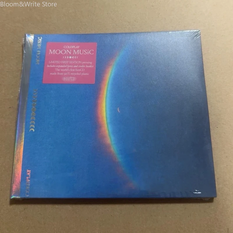 Álbum Clásico de Rock de Coldplay, "Moon Music", Edición Limitada, CD Ecológico, Nuevo Álbum 2024, Regalo Musical