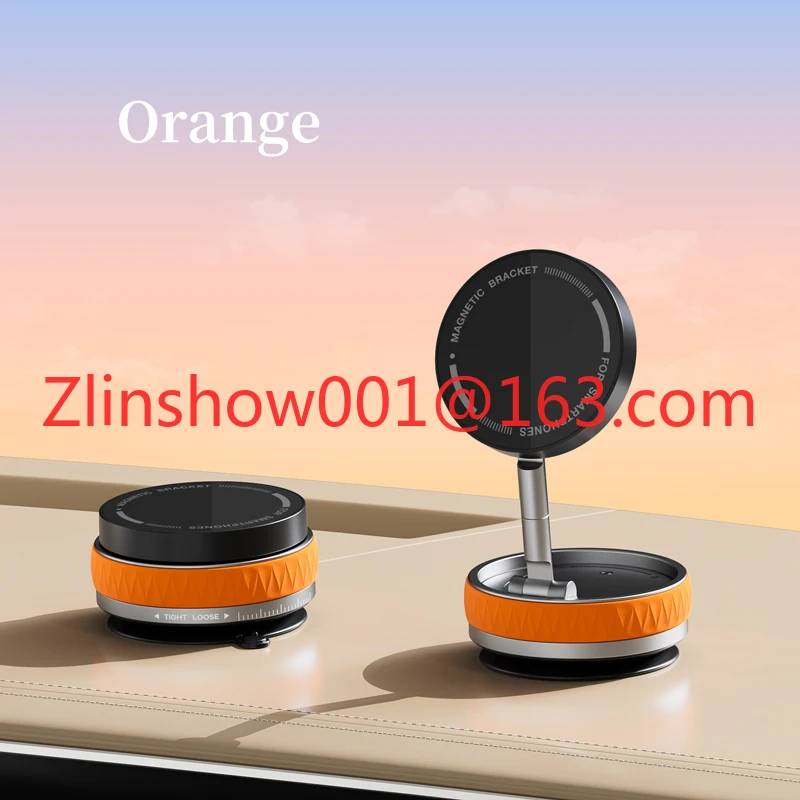 360 Degree Wholesale Smart Mni Portable Magnetic Car Phone Holder Glass Vacuum Adsorption for IPhones 15 Pro Max