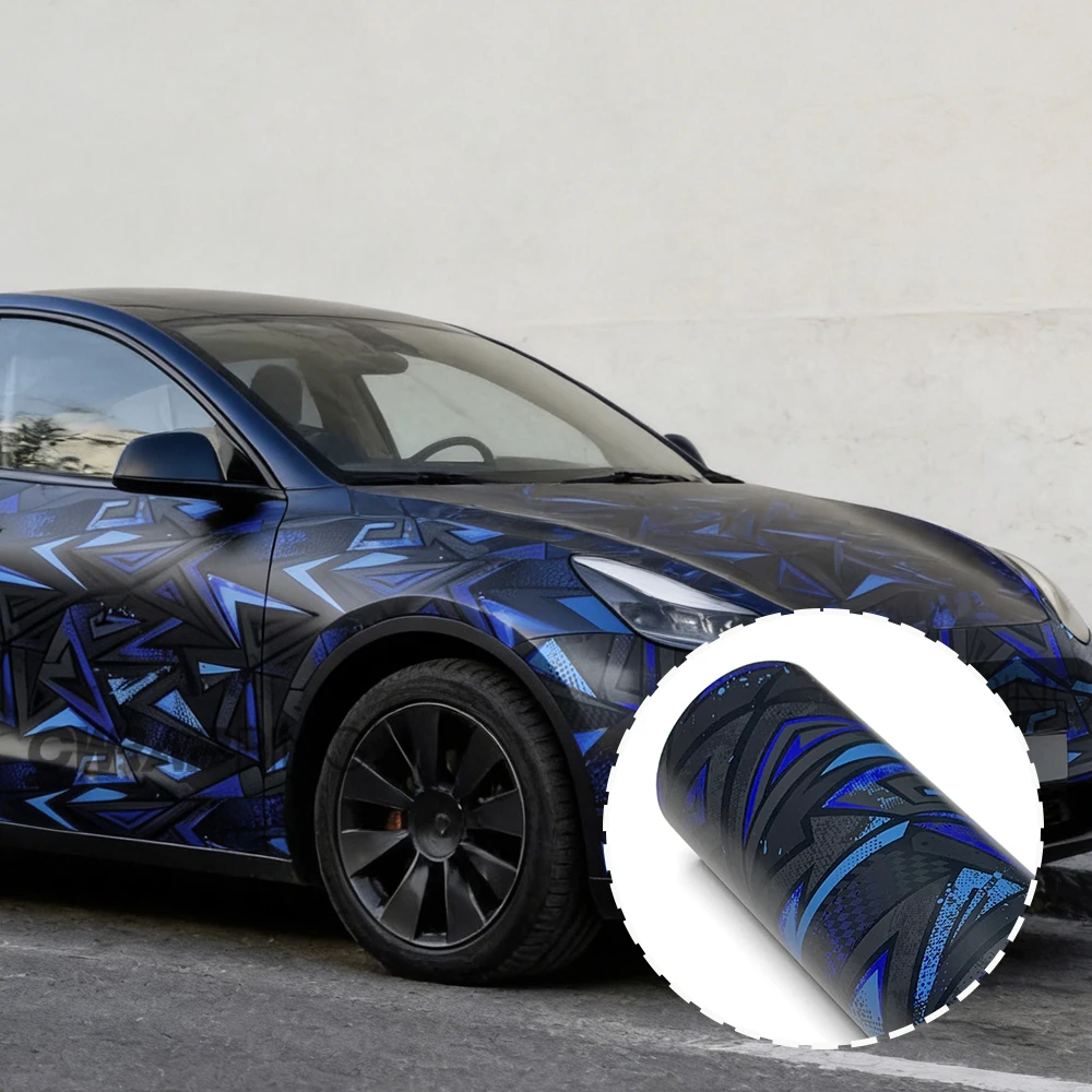 Auto-Folierung Vinyl für Motorradhelme Aufkleber Cyberpunk Dreieck Skateboards Wasserdichte Vinyl-Aufkleber Grafiken Auto-Folierung – Detail 11