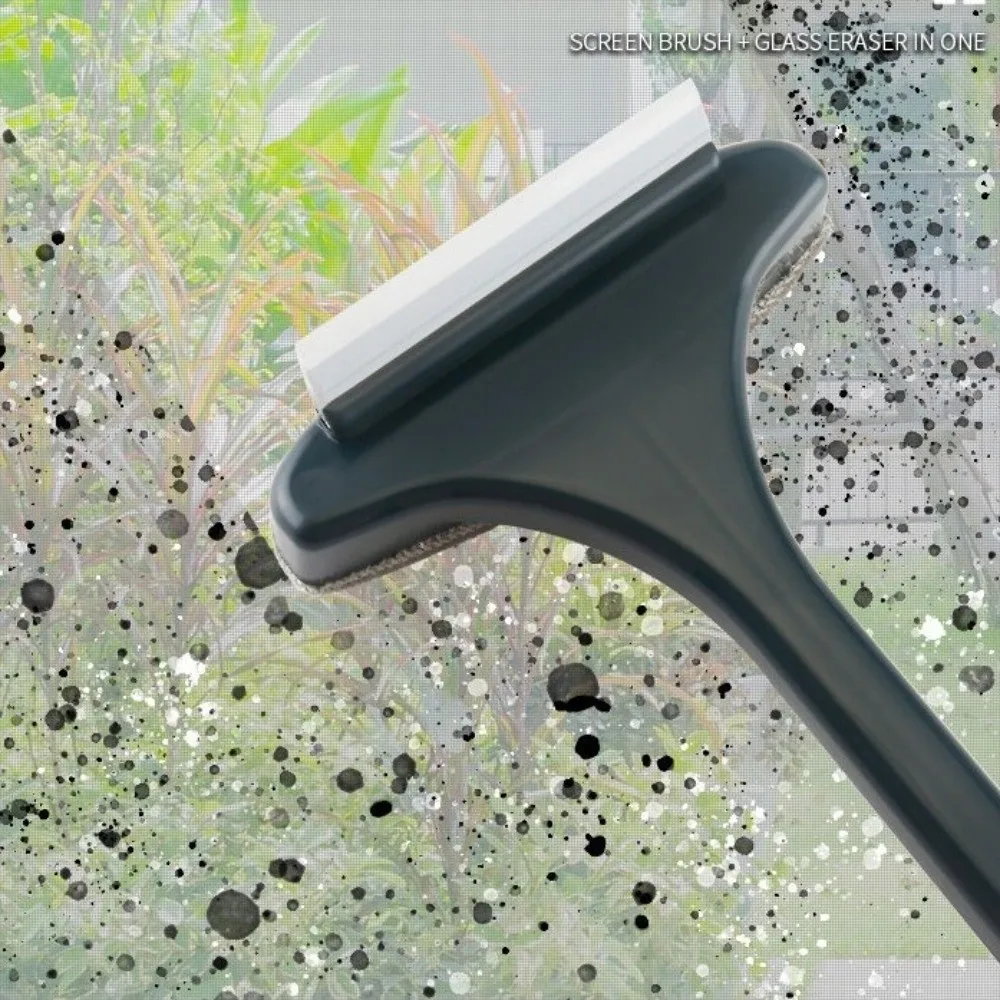 Multifunctional Window Screen Cleaner Hand-held Special Cleaning Anti-Mosquito Screen Brush Multi Purpose Dry Wet Dual-use
