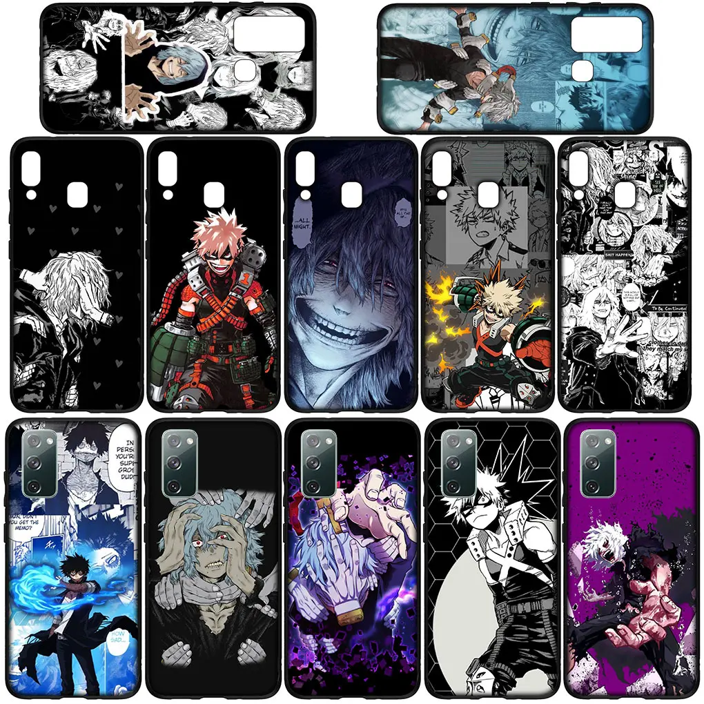 Tomura Shigaraki BNHA My Hero Academia Cover Phone Case for Samsung Galaxy S23 S22 S21 S20 Fe Ultra S8 Plus M21 + Funda Casing