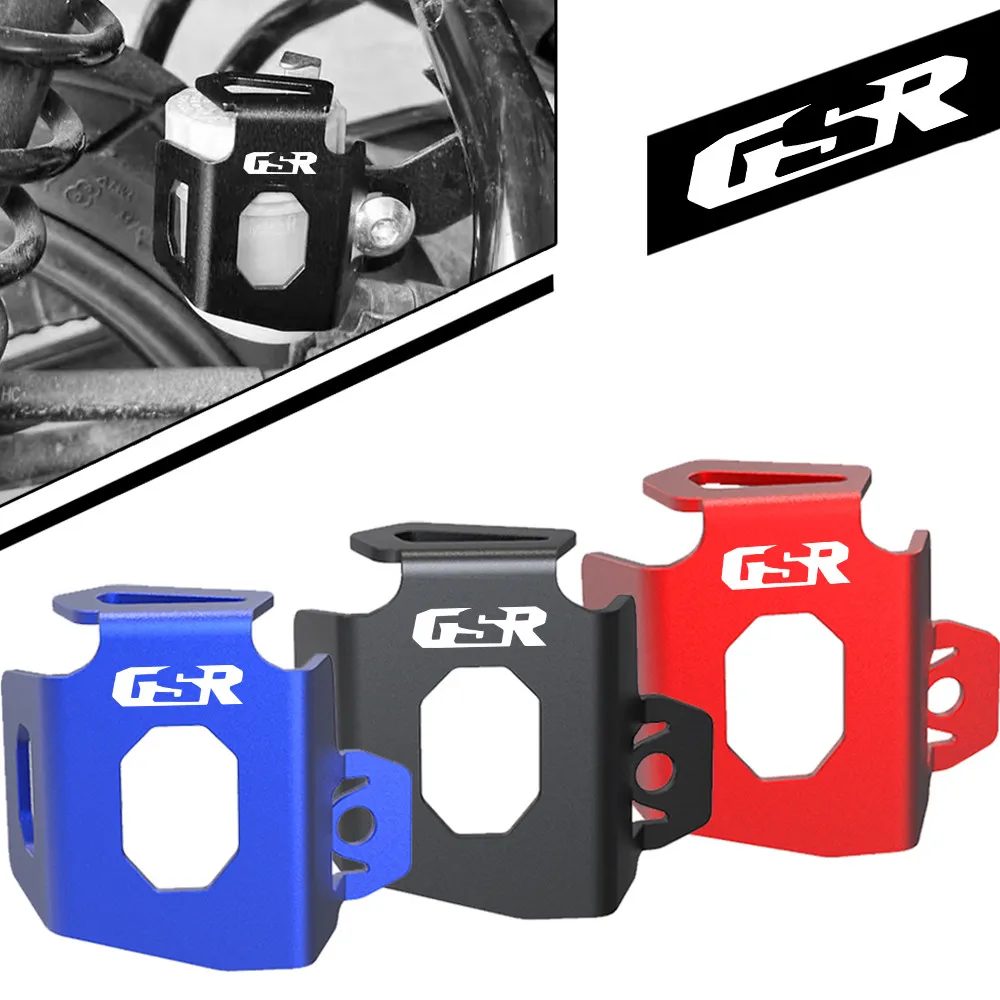 

FOR SUZUKI GSR400 GSR600 GSR750 GSR 400 600 750 Motorcycle CNC Rear Brake Pump Fluid Reservoir Protector Oil Cup Cap Cover Guard