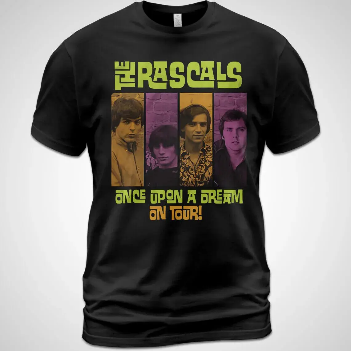 Unisex SALE! T-Shirt The Rascals Once Upon A Dream On Tour 2013 Concert