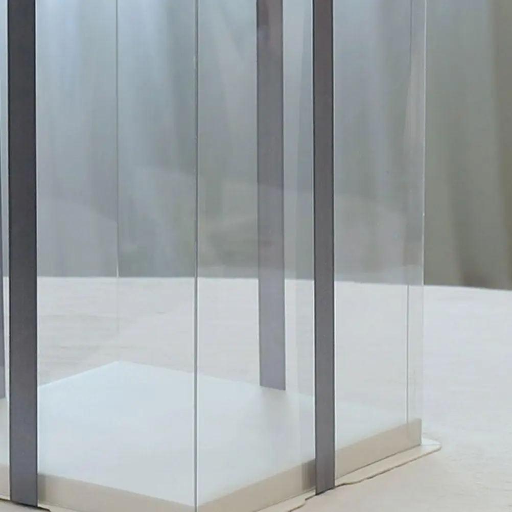 

Cake Box Clear Bakery Boxes Carrier Lid Storage Container Cupcake Mini Muffin Containers Plastic Dessert Packaging Premium