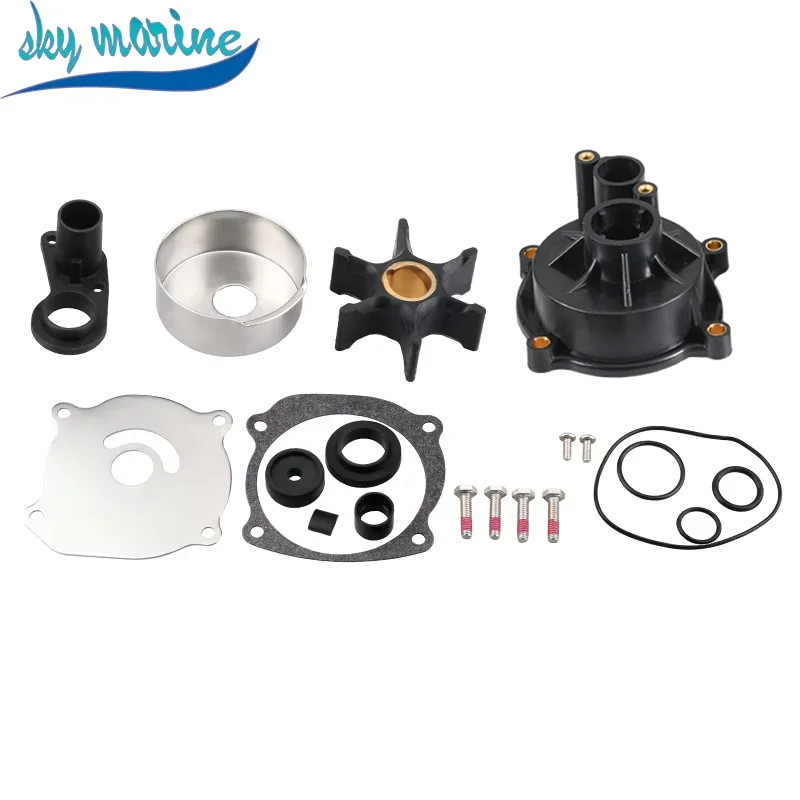 Boat Engine Water Pump Repair Kit 5001594 Include Impeller Housing For Johnson Evinrude Outboard Motor V4 V6 150HP-300HP