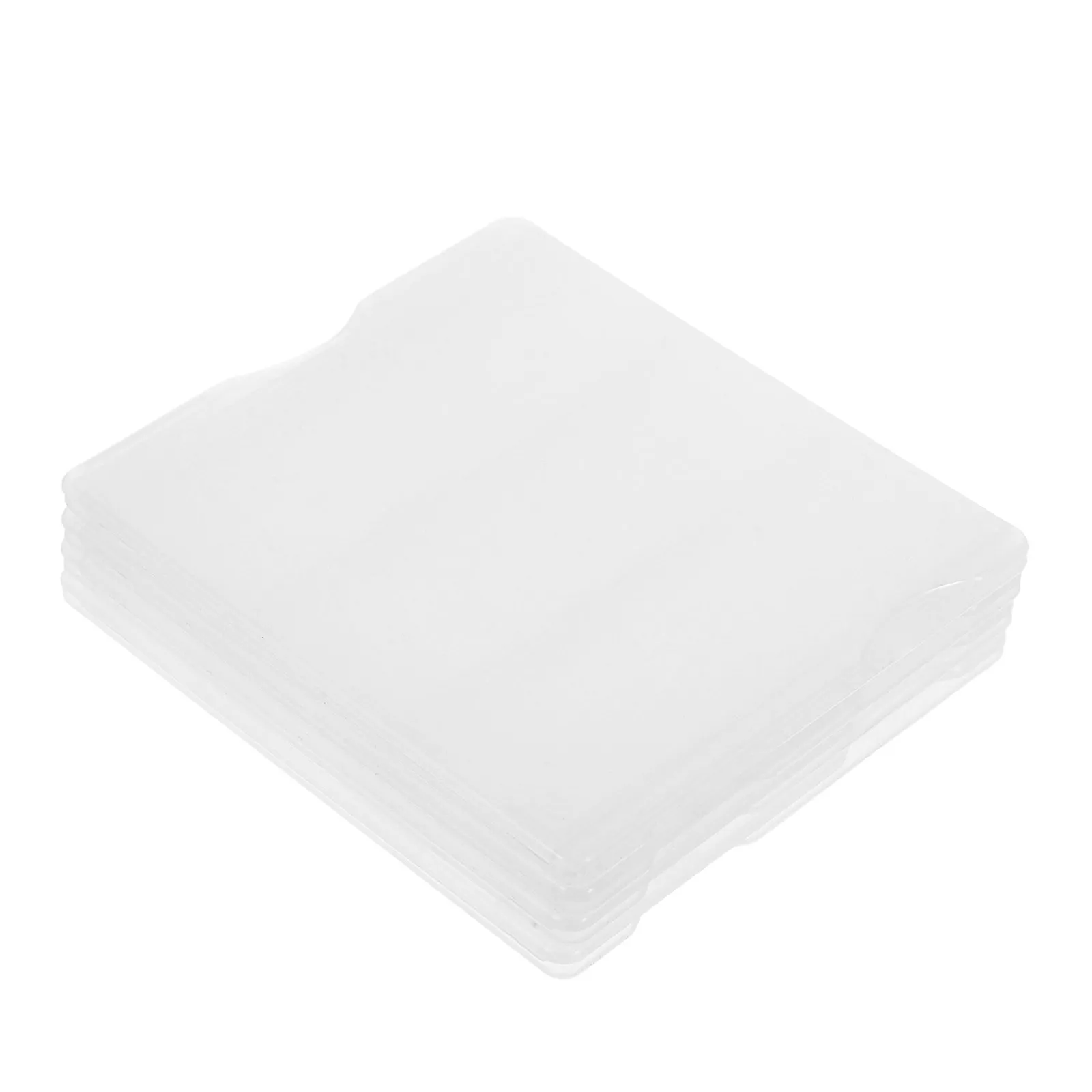 4Pcs Microscope Slide Storage Box Plastic Holder for Laboratory Multipurpose Slide Organizer Case Safe Storage