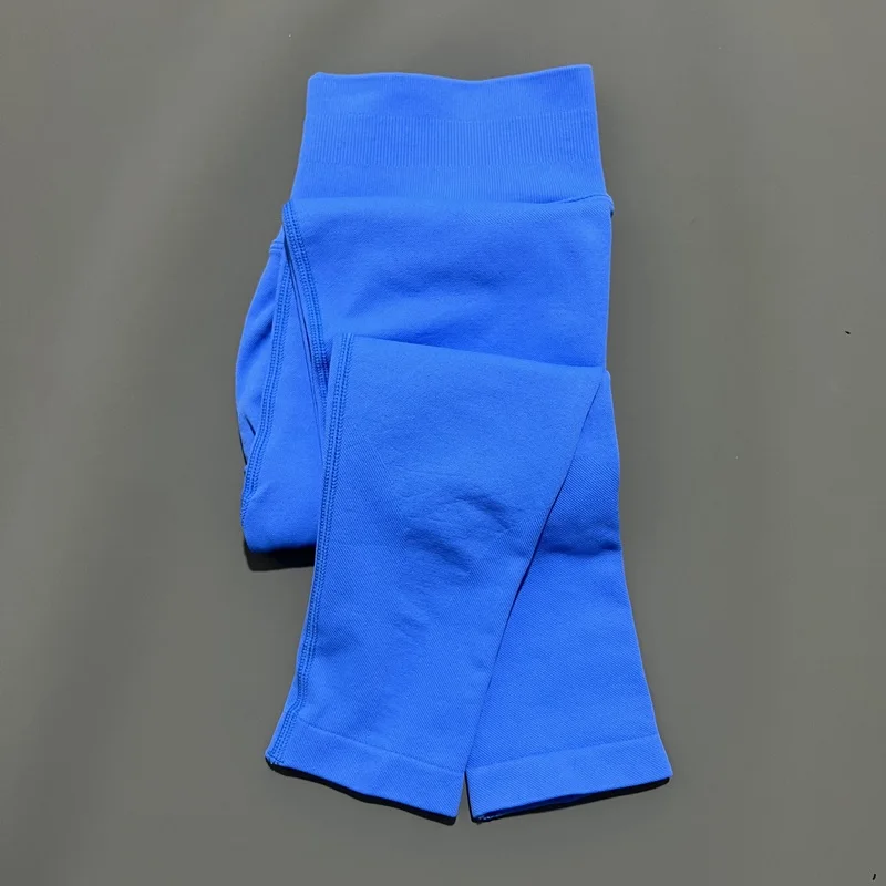 HISTELLO Impact Leggings für Damen, nahtlose Yoga-Kleidung, gerippte, formgebende Po-Lifting-Gym-Hose, Pilates-Workout-Sport-Leggings – Detail 20