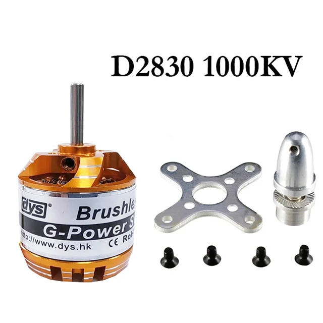DYS Aeromodel 2225 2822 2212 2826 2830 2836 3530 3536 3542 3548 Borstelloze motor voor RC Multicopters Vliegtuig Vaste vleugelvliegtuigen - afbeelding 1