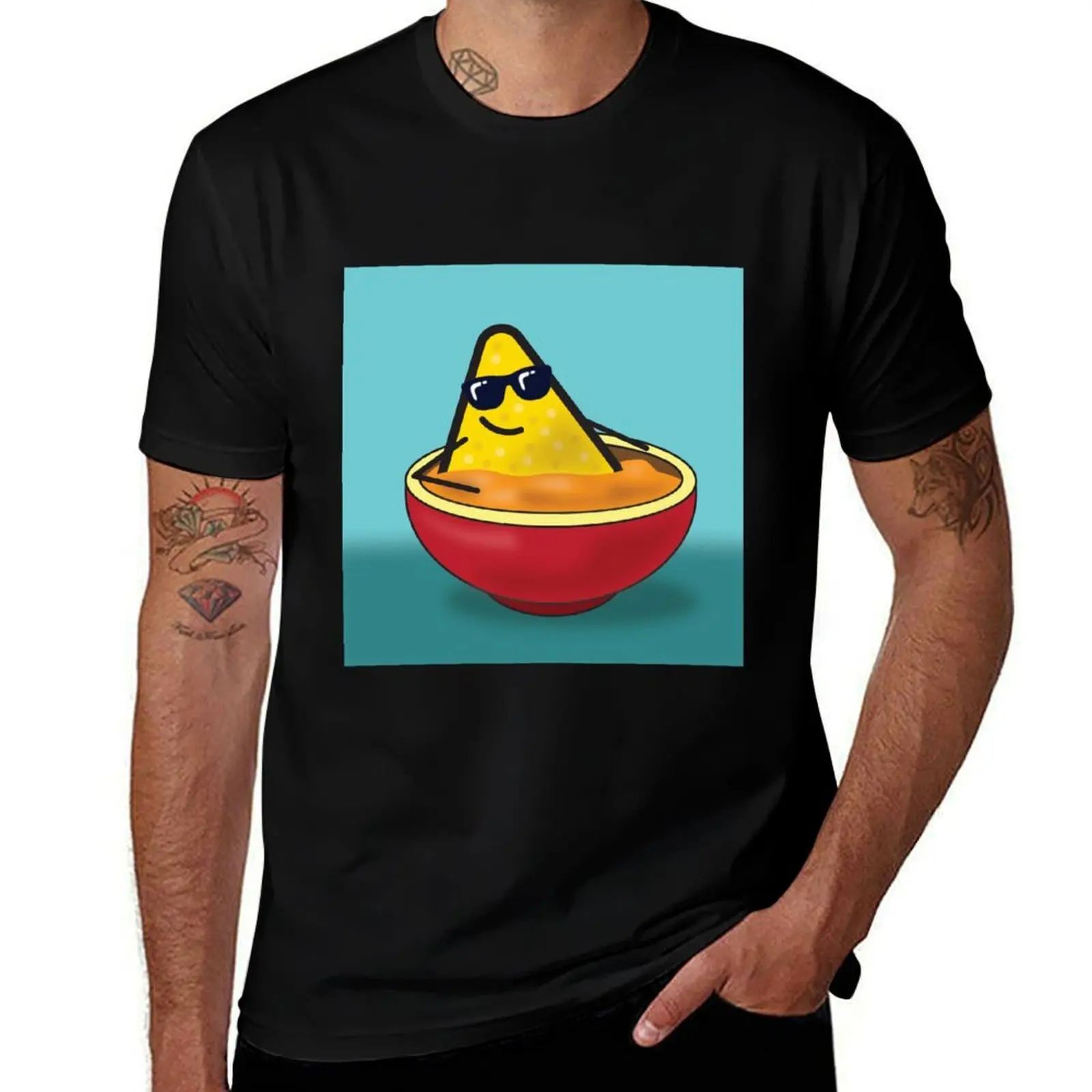 Nacho (Time to Relax) T-Shirt Basic Casual Wear Short Sleeve Top T-Shirt