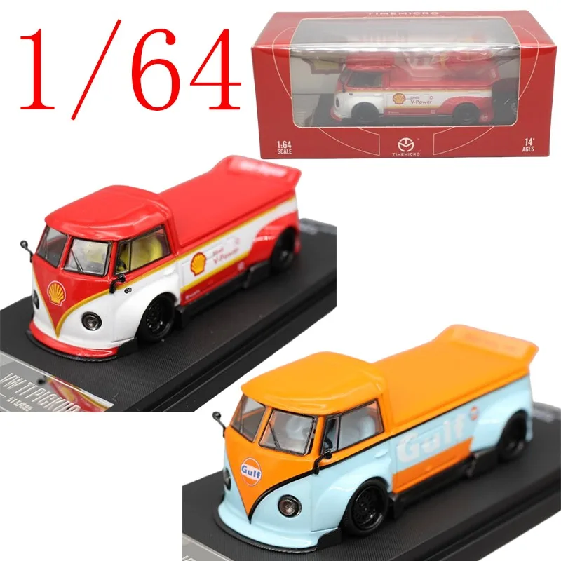 

Time Diecast 1/64 Scale Volkswagen Alloy Model Cars Volkswagen Van T1 LBWK Play Vehicles Toys for Boys Gift Original Box