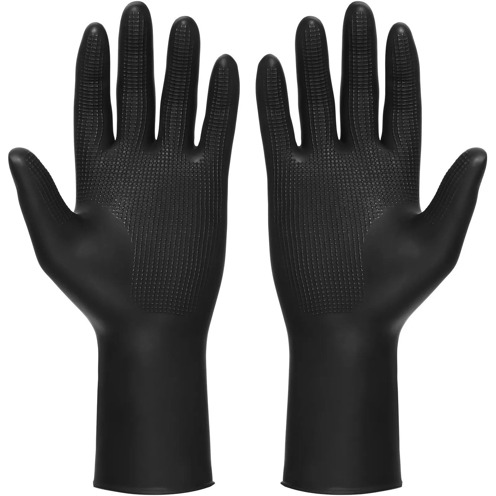 

3Pairs Barber Hair Dye Gloves Reusable Waterproof Anti-Slip Hair Salon Gloves Hairdressing Supplies Cleaning Cooking Gardening