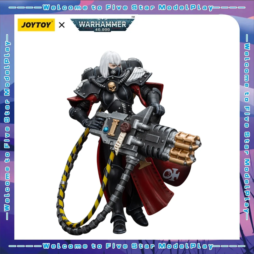 

【FS】Фигурки JOYTOY Warhammer 40K в масштабе 1/18: Adepta Sororitas Retributor с тяжелым пламенемедецином, модели, игрушки, подарки