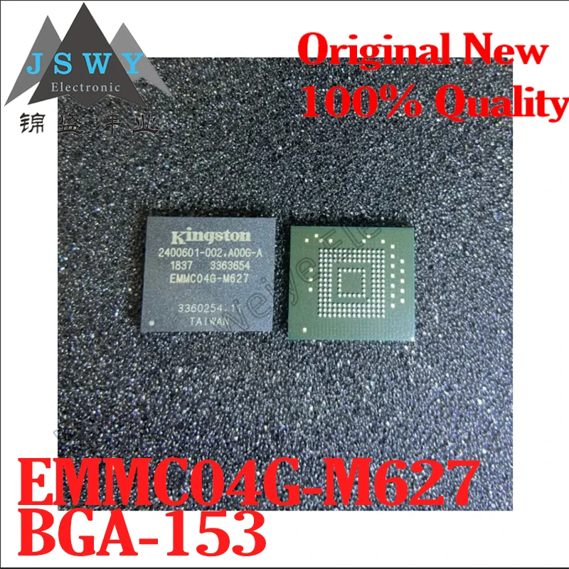 

(2/10pcs) EMMC04G-M627 BGA153 4GB Memory Chip Original in stock Ships fast!