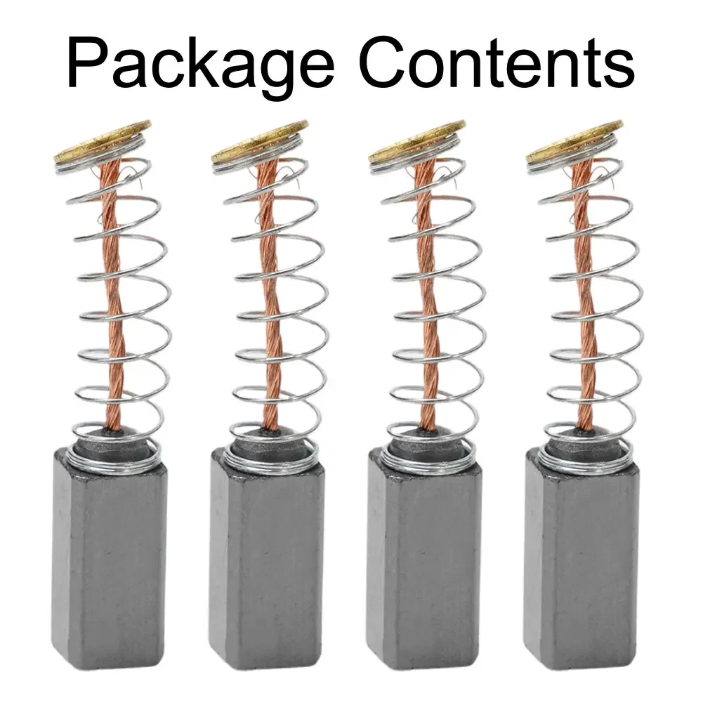 

Motor Brushes Carbon Brushes Factory 4pcs Accessories Carbon + Metal Replacement Part For Electric Motors 2022