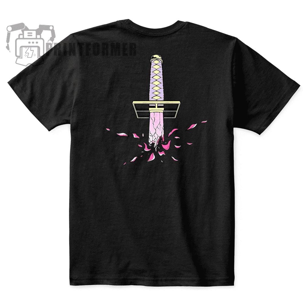 Byakuya Kuchiki T-Shirt Bleach Shirt Manga Strip Anime Graphic Tee All Size