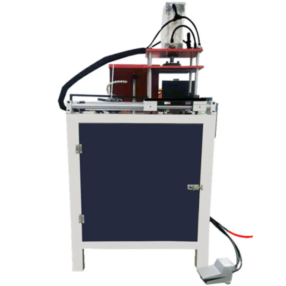 

Пневматический алюминиевый горизонтальный оконный дверной мост, концевая фрезерная машина, машина для прессования и изготовления дуги, оборудование для резки металла