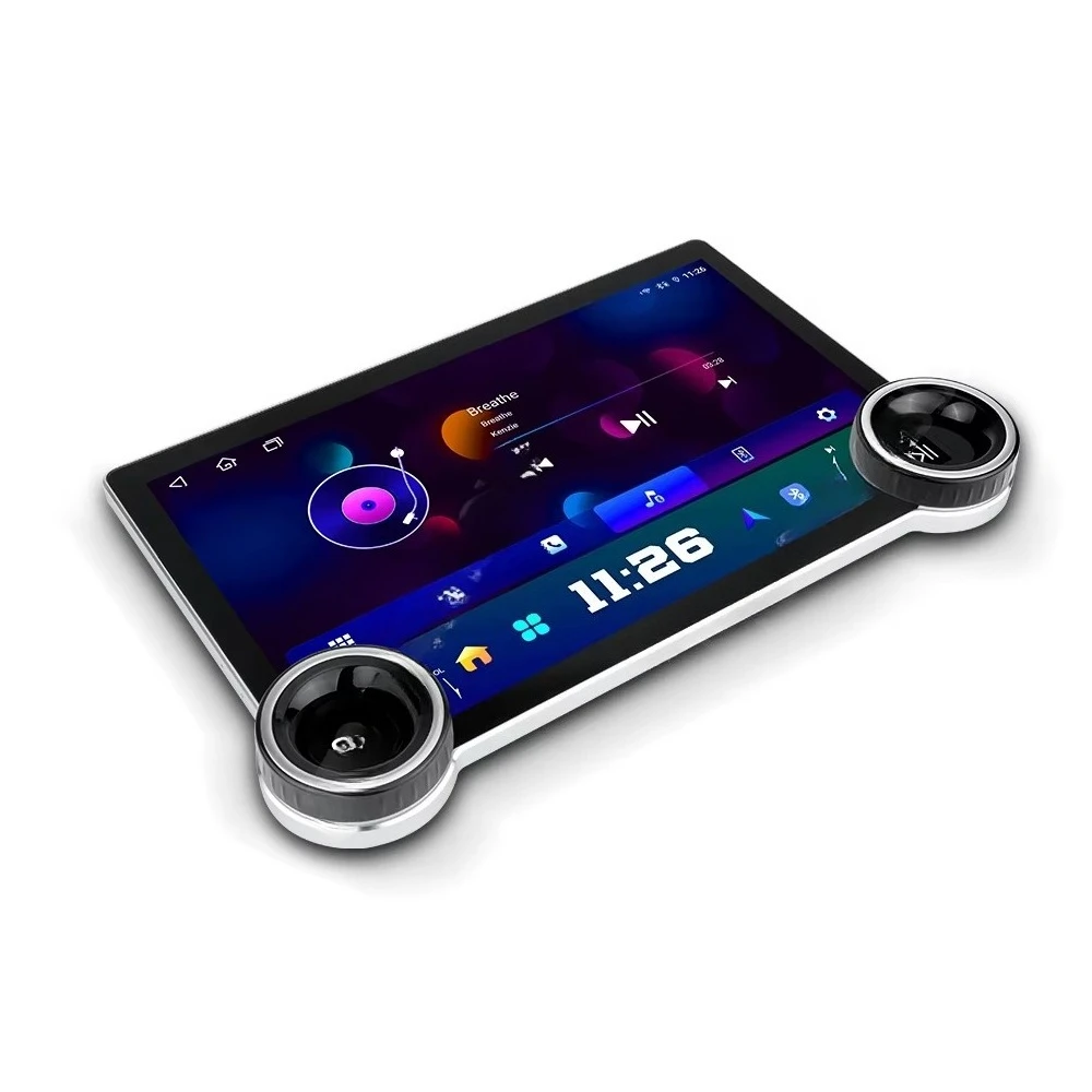 11.8 Inch Android Diamond  Carplay 2K QLED Screen GPS Radio Dual Knobs with Reversing Aid Combination 10 Inch 2K Car Player