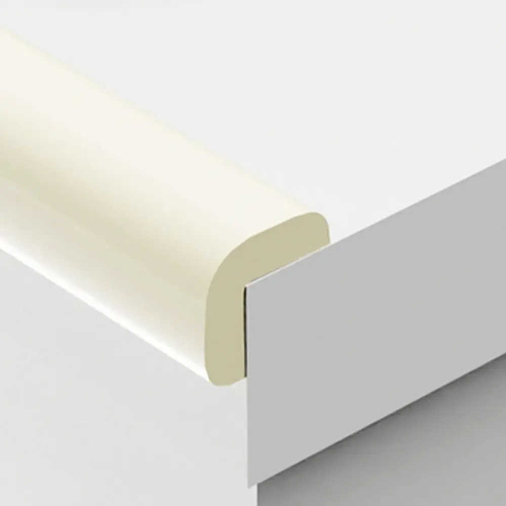 واقي طاولة NBR سهل التنظيف، غطاء حماية لسلامة الطفل، غطاء مكتب مضاد للتصادمات، شريط حماية على شكل حرف L للمنزل