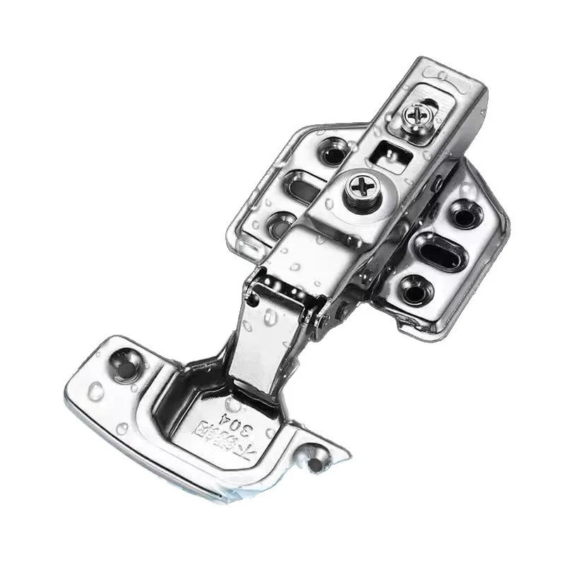 

100 Pcs Hinge 304 Stainless Steel Hydraulic Damping Buffer Hinge Cabinet Fly
