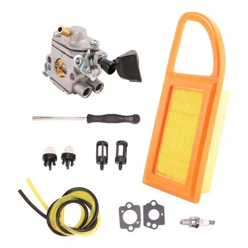 

AB61-BR 600 Carburetor Air Filter Fuel Carb Repower Kit For BR500 BR550 BR600 Backpack Blower Leaf Blower Parts