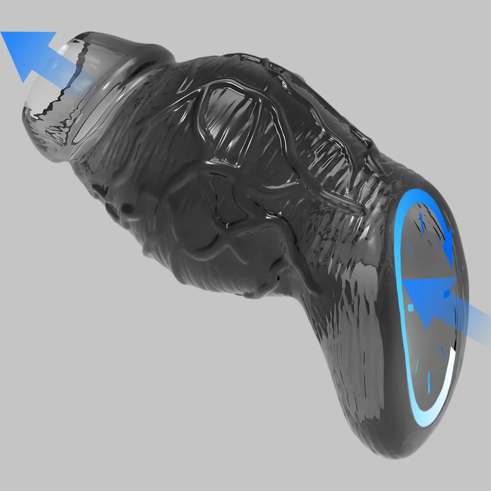 Male Cock Ring Reusable Penis Sleeve Delay Ejaculation Stronger Erection Penis Extender Prostate Massage Sex Toys For Adult Men