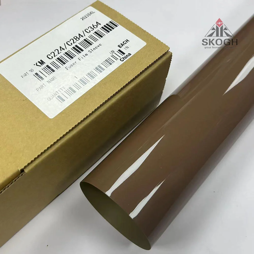 

Compatible Fuser Film Sleeve For Konica Minolta C368 C258 C308 C284 C364 C224 C221 Fixing Film Sleeve