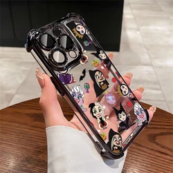 Cute Evils Queens Disneys Princess Phone Case For Oppo A98 A97 A9 A79 A78 A76 A74 A72 A5 A54 A55 4G 5G Shockproof  Armor Cover
