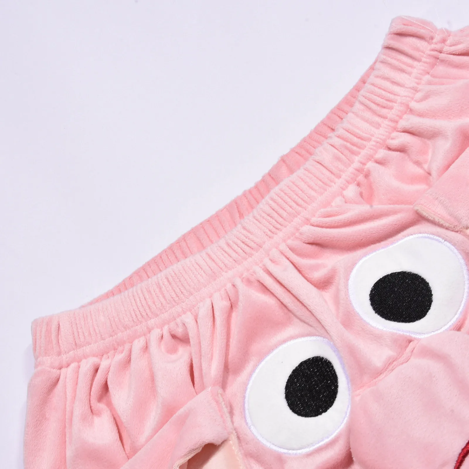 Heren Shorts Grappige Olifant Boxers Nieuwigheid Shorts Humoristisch Ondergoed Prank Dier Thema Shorts Katoen Warm Pluche Pyjama Broek