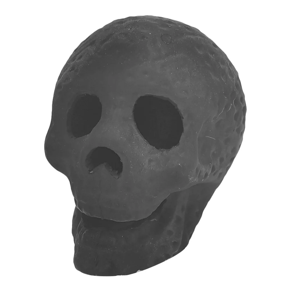 

Ceramic Skull Halloween Decor Safe Lightweight Resistant to Falling Realistic Shape Portable Easy to Store Mini Skulls for Best