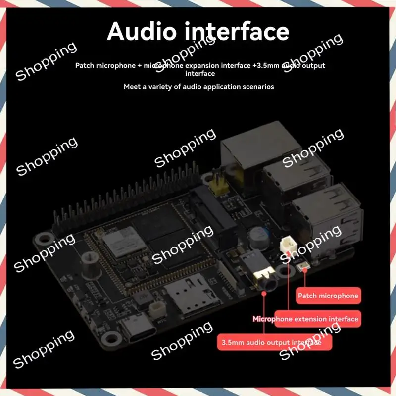 

M20K Pico Pi B 4G Kitonboard RV1106 Плата разработки Linux с модулем 4G без WIFI 256 МБ DDE3L 0,5 TOPS Очисточная мощность