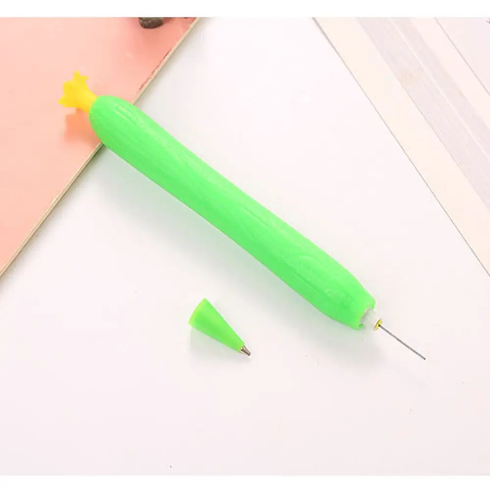 Cute Kawaii Cartoon Cactus Press Automatic Mechanical Pencil School Office Supply Student Stationery Pencils Gift Carrot Pens