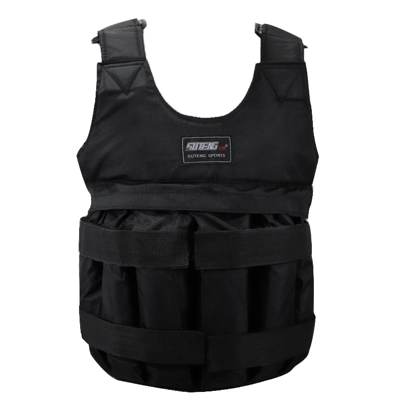 

Tactical Vest 20KG / 50KG Loading Weighted Vest Training Workout Fitness Equipment Adjustable Waistcoat Hunting Vest