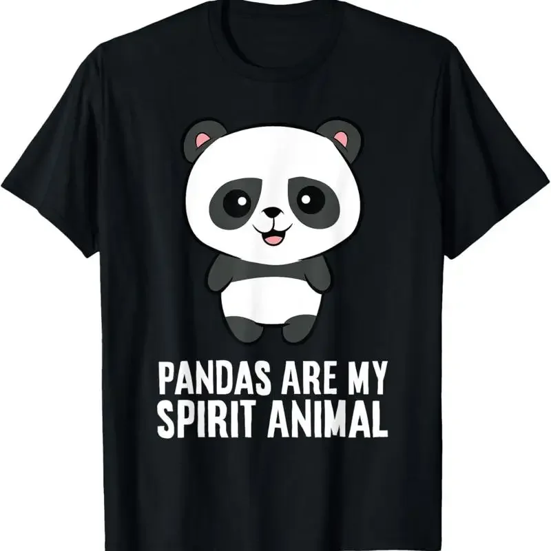 Pandas Are My Spirit Animal Funny Panda T Shirt