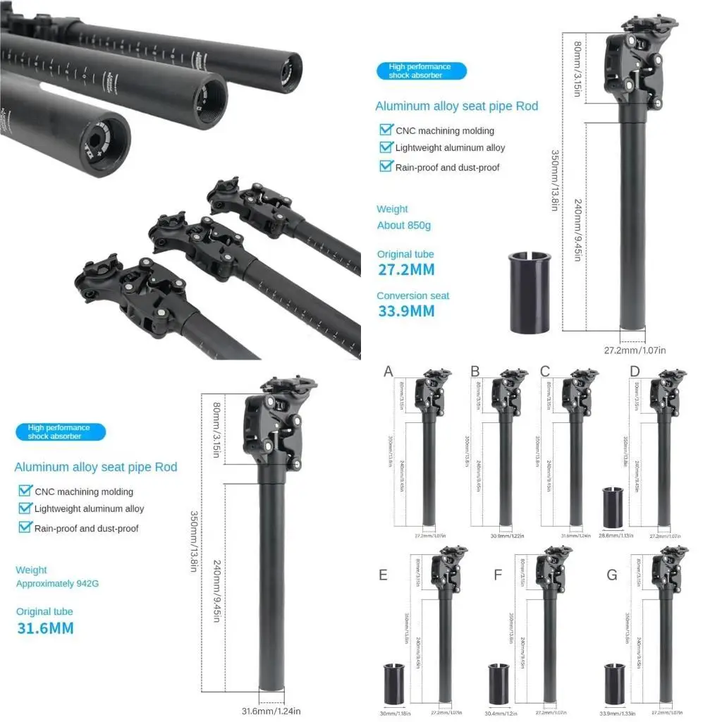 

Длина Y1UC 350 мм алюминиевый сплав горы велосипеды подвеска сиденья сиденья сиденья