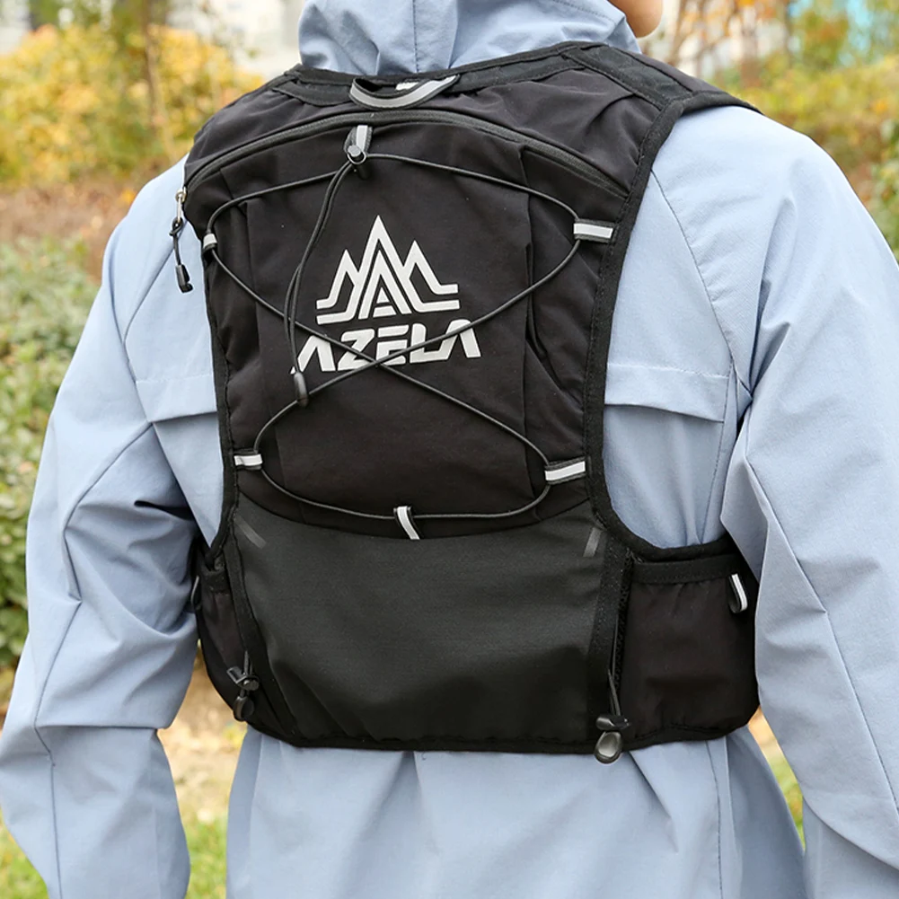 

Outdoor Trail Running Backpack Water Bladder Bag Daypack for Men Women (Black)