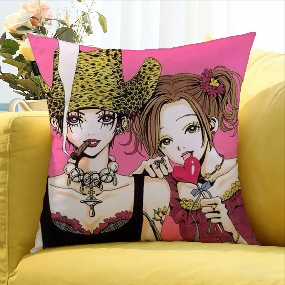 N-Nana Snap-in World Various Sizes Square Pillow Case For Car Home Bedchamber Decor