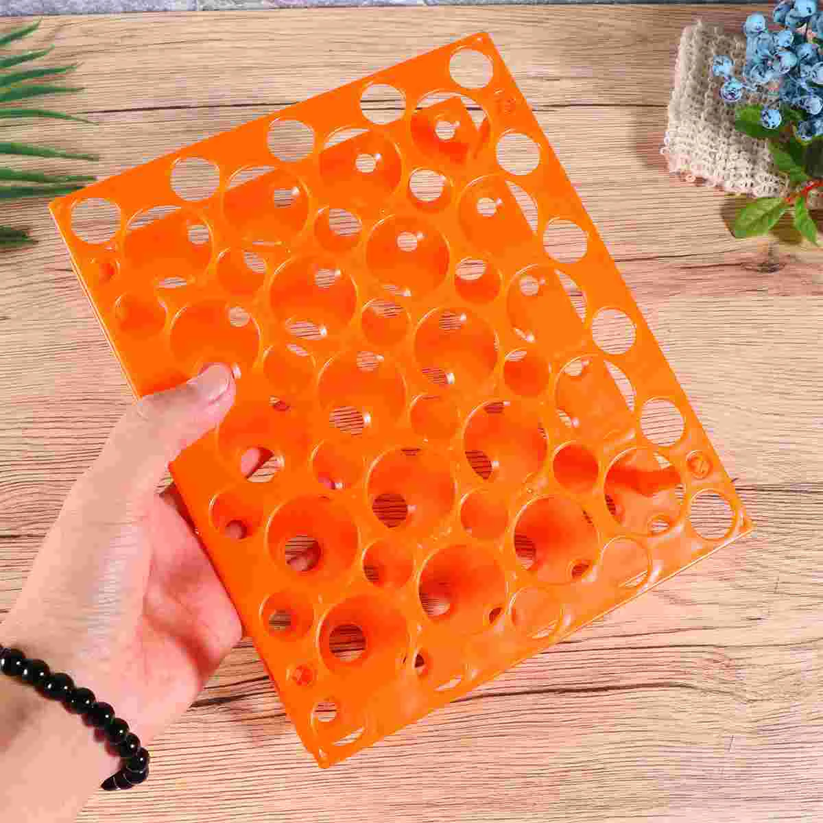 Test Tube Rack Holder 28 Sockets 15/50ml Centrifuge Tube Rack Laboratory Plastic Test Tubes Holder Stand Bracket 1Pcs