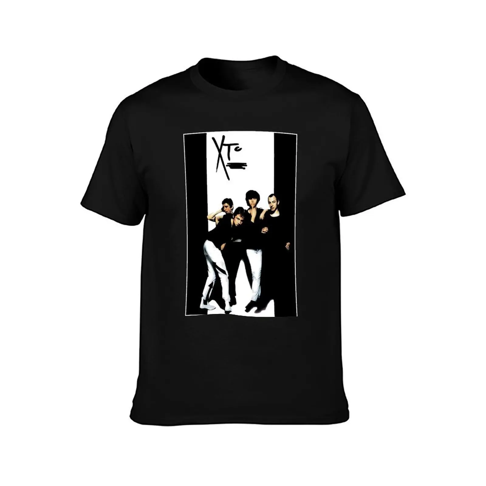 Refuse Play Conventional Punk Rock Influence Ska Pop Xtc Vintage T-Shirt, Summer Casual Cotton Tee, Oversized Streetwear Tops