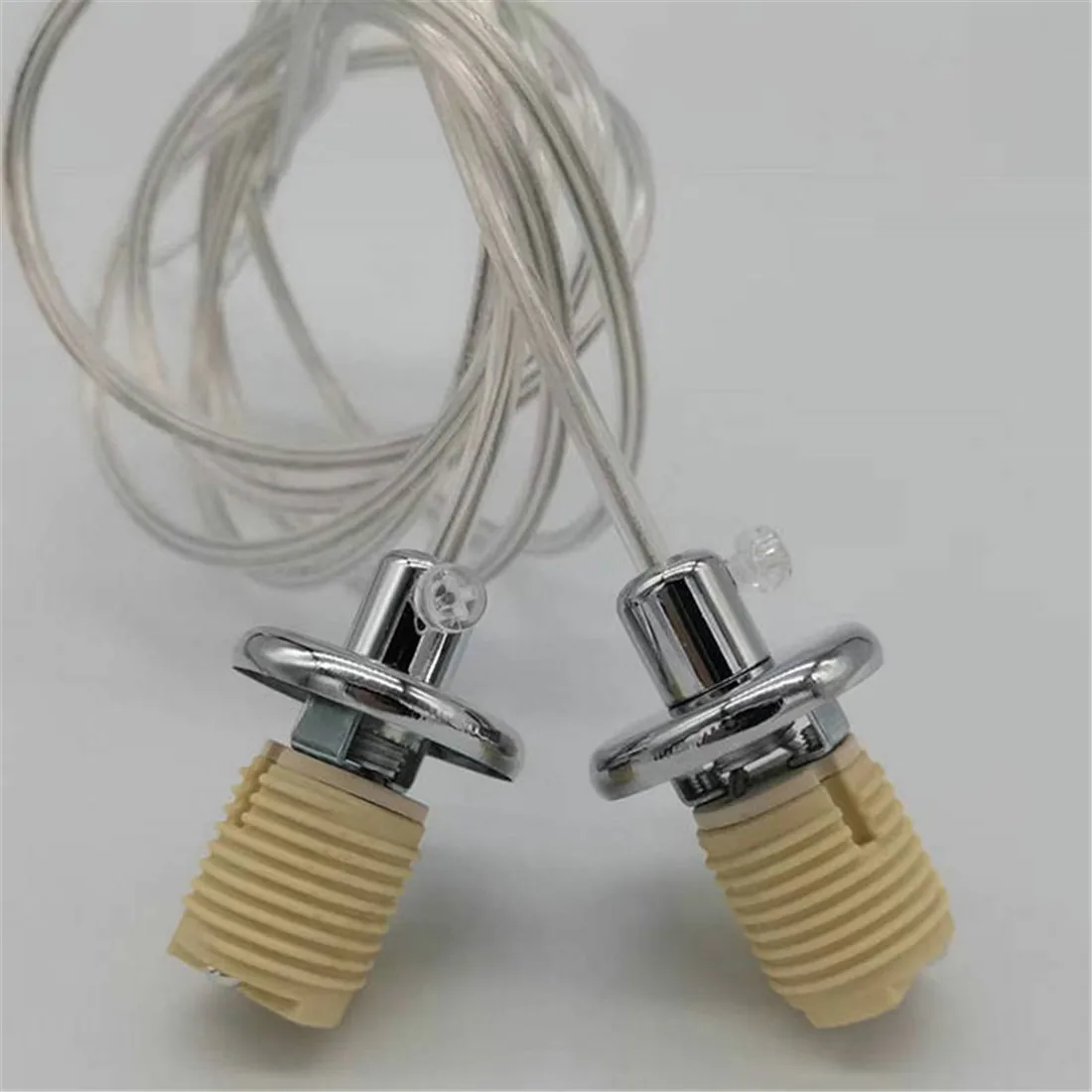 1/5/10/20pcs Pack G9 Ceramic Lamp Thread Holder Ceramic G-9 Halogen Light Bulb Base Screw Socket with Cable Lead