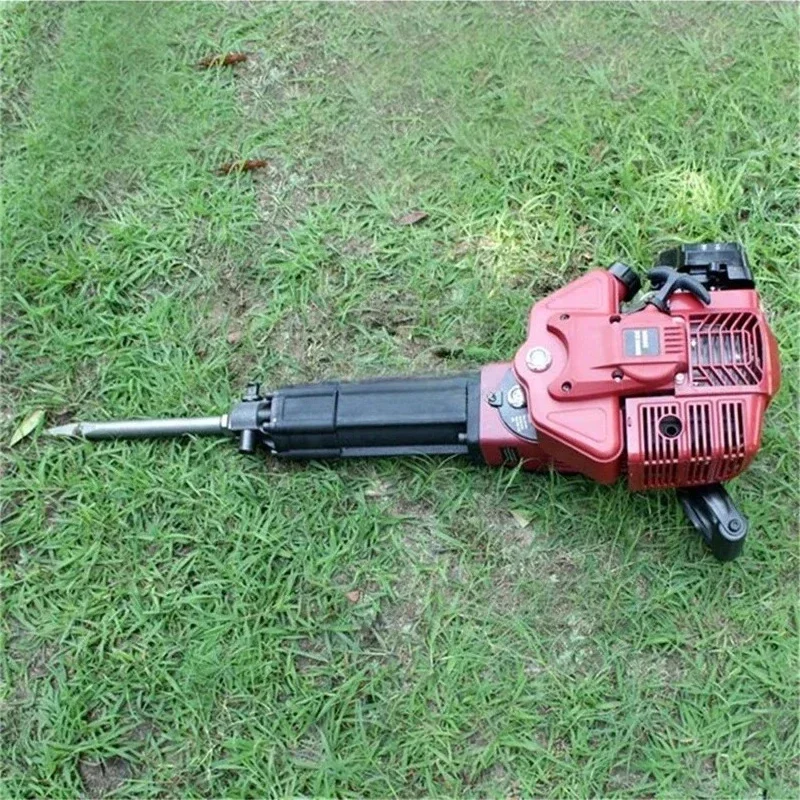 مثقاب صخري مطرقي صناعي محمول متعدد الوظائف مع معول غاز للاحتراق الداخلي