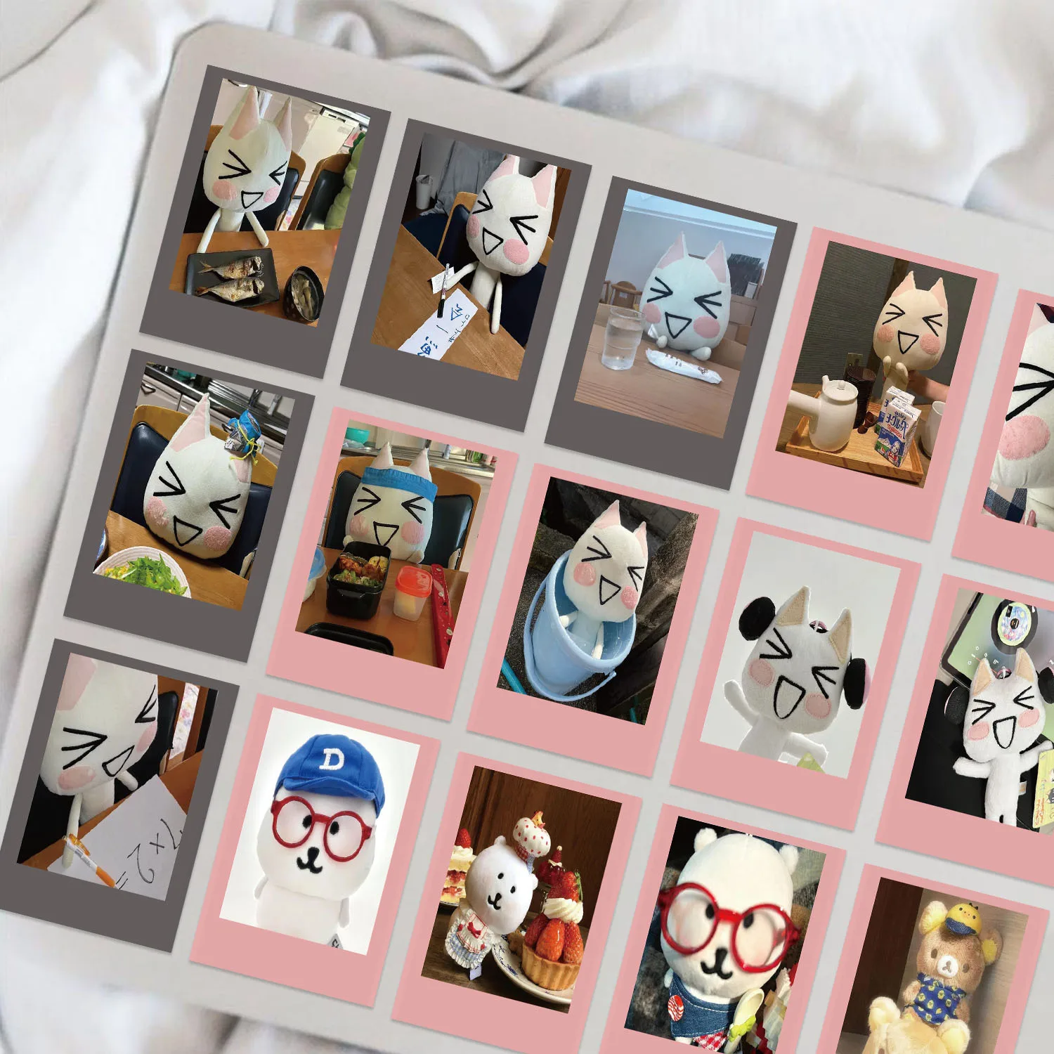 10/30/64PCS Cute Rilakkuma Toro Lnoue Max Polaroid Joke Bear Stickers Graffiti Creative Decorative Water Cup Pencil Box Scooter - Image 5