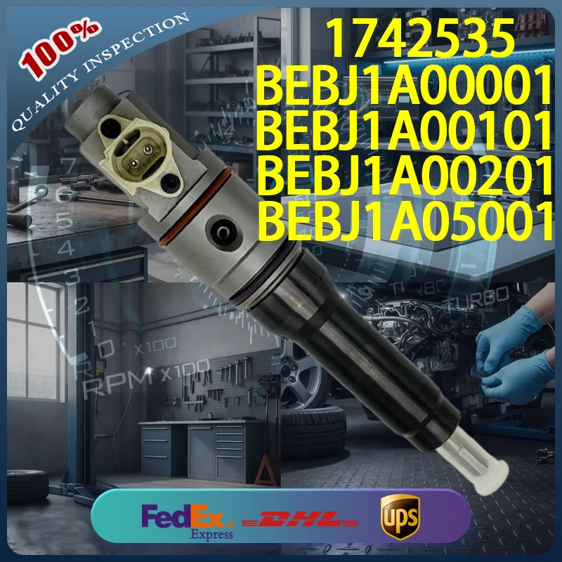 

1742535 Common Rail Diesel Injector BEBJ1A00001 BEBJ1A00101 for MX Europe and American MX Europe Euro 4 Diesel Engine
