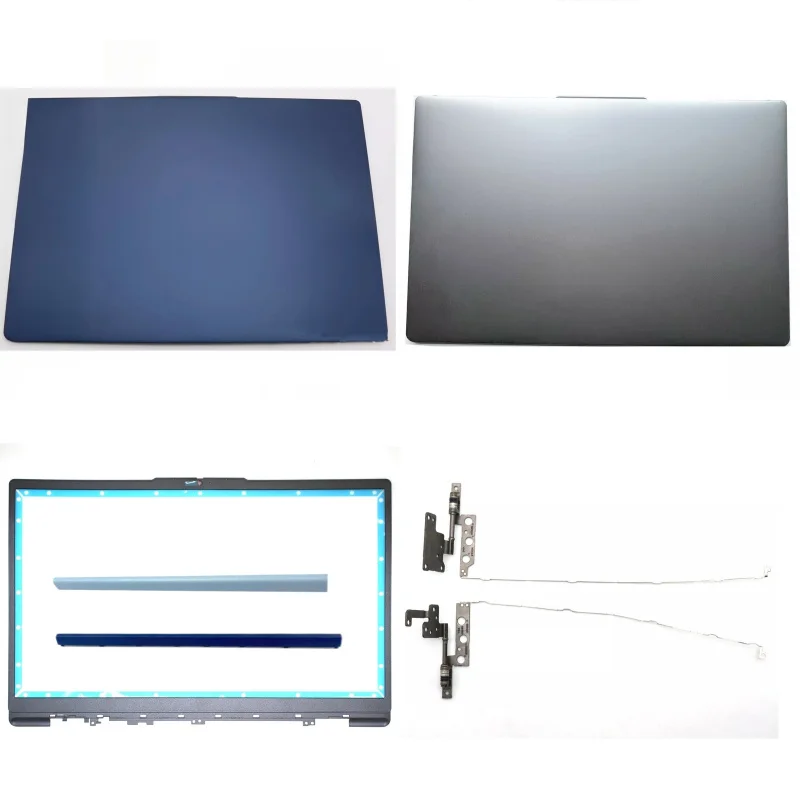 New for Lenovo IdeaPad Slim 3 15IAN8 15ABR8 15IRU8 Laptop LCD Back Cover Front Bezel Hinges Cover Replacement Parts