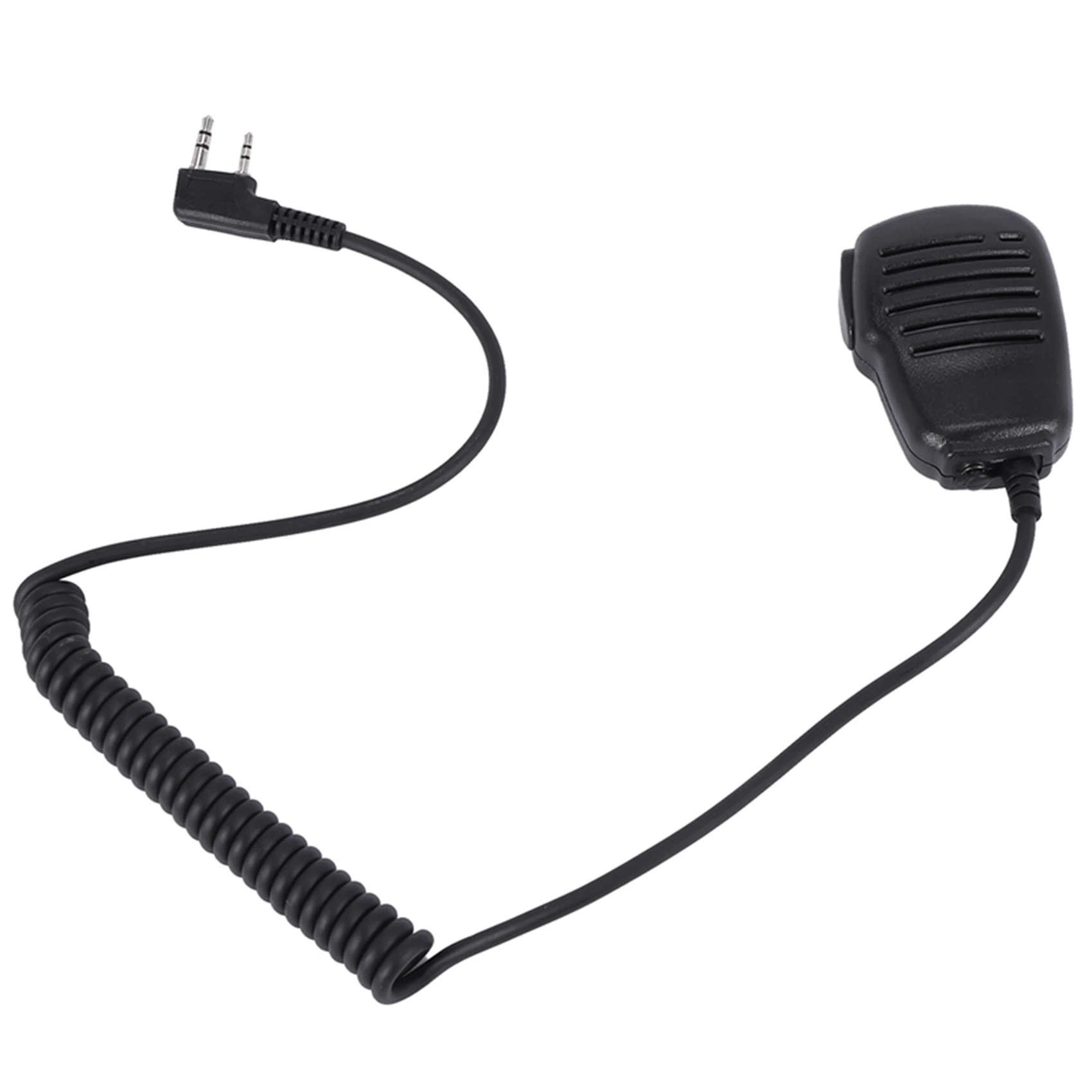 2 pinos mini ptt alto-falante mic para baofeng kenwood walkie talkie, uv-5r, uv-82, bf-888s, rádio em dois sentidos