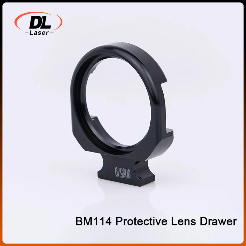 DL Raytools Upper Drawer Lower Laser Protective Windows Base Seat For BM114 Fiber Cutting Head Lens Seat Glass Holder BM114