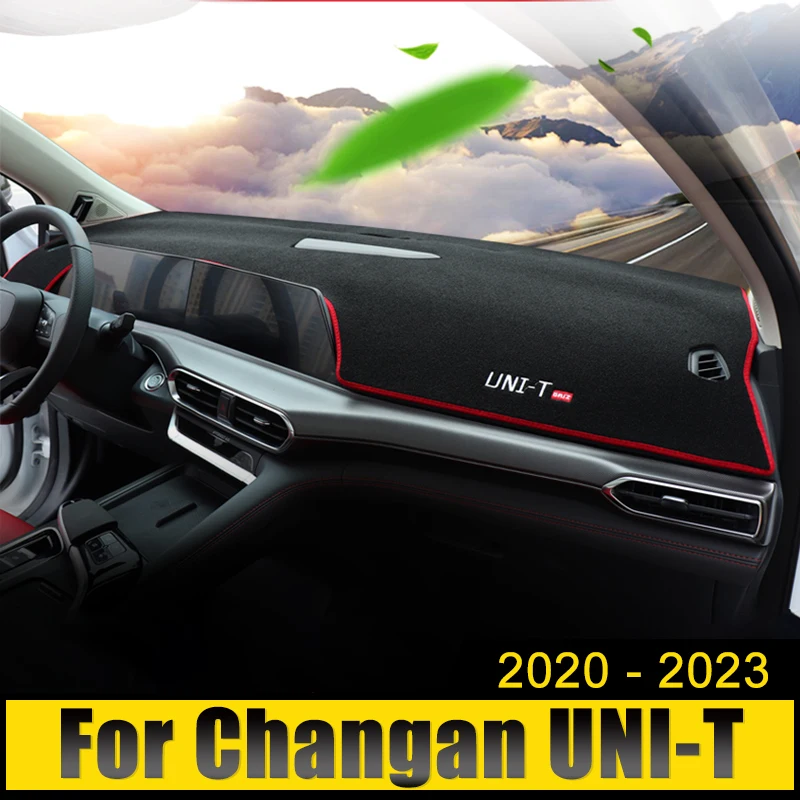 For Changan UNI-T UNI T 2020 2021 2022 2023 Car Dashboard Cover Mat Avoid Light Pads Anti-UV Case Non-Slip Carpets Accessories