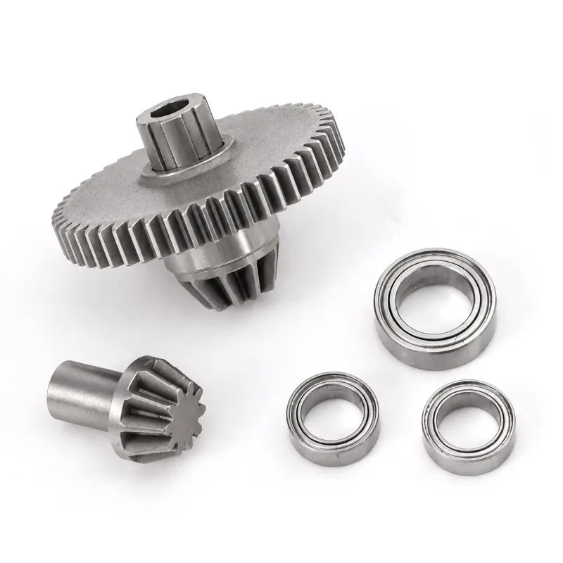 ABUM-For MJX 1/16& 1/14 Series RC Car Reduction Gear/Front Bevel Gear- Powder Metallurgy Gears(Parts) Red