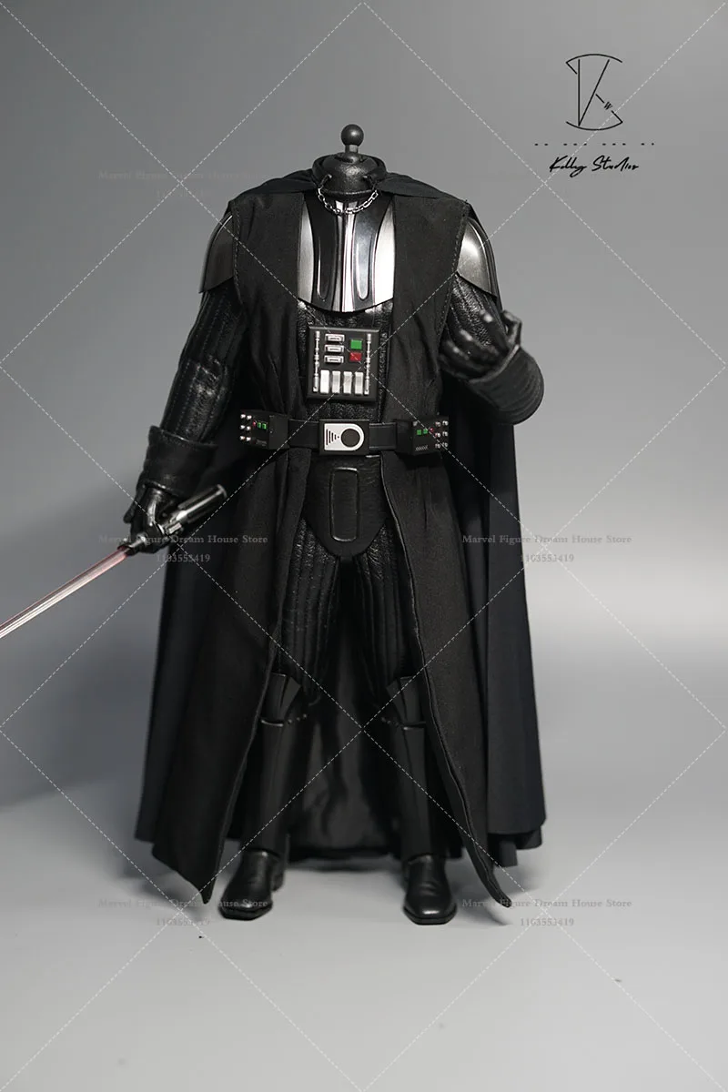 1/6 Scale Male Clothes Black Jumpsuit Leather Jacket Sith Dark Lord Darth Vader Anakin Skywalker  12-inch Action Figure Soldier